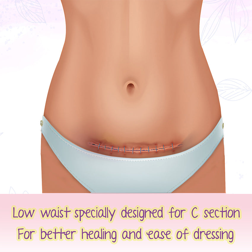 Pregawear Maternity Panty C Section Heavy Flow Postpartum Overnight Care