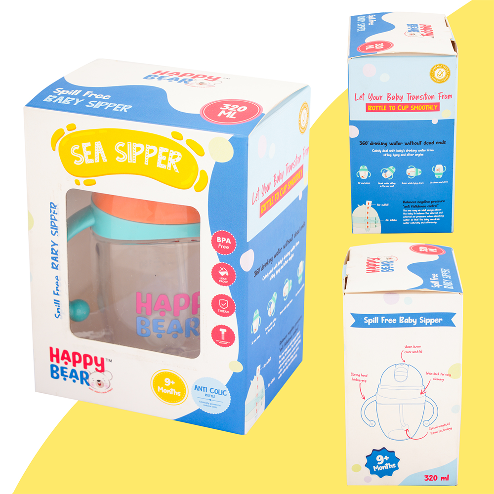 Happy Bear Sea Sipper Bottle for kids