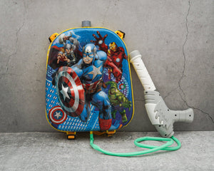 3D Captain America theme Water Tank & Gun - 