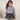 3D Flowers - Bows Grey Cardigan and Pleated Skirt Winterwear 2Pcs set for Girls - 2 - 3 Years Kids Clothing