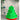 3d Green Pompom Christmas Tree shaped Velvet Plush Christmas Party Hat - 
