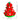 3d Red Pompom Christmas Tree shaped Velvet Plush Christmas Party Hat - 