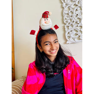 3d Santa Christmas Hairband for Kids and Adults (Free Size) - XMAS ACCESSORIES