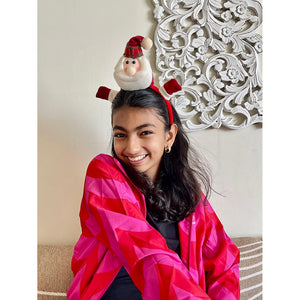 3d Santa Christmas Hairband for Kids and Adults (Free Size) - XMAS ACCESSORIES