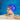 3d White Polka Cobalt Blue , Silicone Kids Swim Cap, 5 years - 15 years - 5 - 15 years Swim