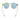 3Fold White Translucent 3d element Frame Anti Ultraviolet Unisex Sunglasses for Toddlers with Pouch Hardcase Storage - 2 - 5 years Swim