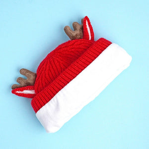 3pcs christmas Themed Winter Cap, Mufflers and Gloves, 4 - 8 Years - 4 - 8 Years Winter Wear