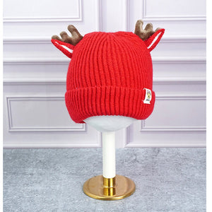 3pcs christmas Themed Winter Cap, Mufflers and Gloves, 4 - 8 Years - 4 - 8 Years Winter Wear