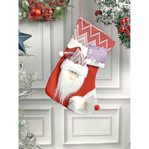 3pcs combo Mini 10 inches 3d Stockings for gifts and Christmas Décor - XMAS STOCKINGS