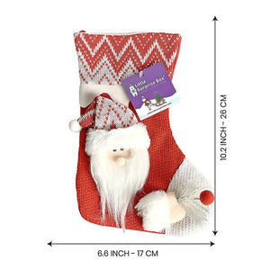 3pcs combo Mini 10 inches 3d Stockings for gifts and Christmas Décor - XMAS STOCKINGS
