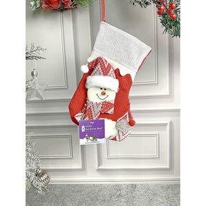 3pcs combo Mini 10 inches 3d Stockings for gifts and Christmas Décor - XMAS STOCKINGS