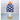 3pcs Navy & Orange Fox matching Beanie Winter Cap, Mufflers and Gloves set, 5 - 10 Years - 5 - 10 Years Winter Wear