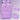 3pcs Purple Mini Heart Matching Backpack, Lunch Bag and Stationery Pouch - Back To School