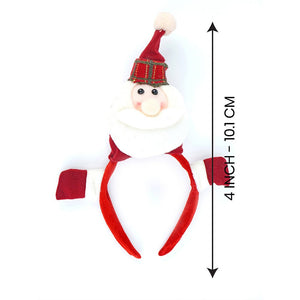 3pcs set of 3d Santa, snowman & Reindeer Christmas Hairband for kids and Adults - Christmas