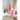 3pcs set of Pink, Cream & Yellow 3d enchanted Mushrooms Socks for Kids (3 Pairs sets) - 