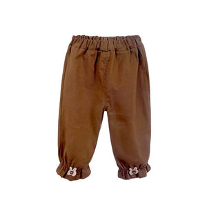 3pcs set,Cream Brown Knitted Vest,Shirt,& Pants partywear for Kids - 2 - 3 Years Winter Wear