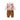 3pcs set,Pink Brown Knitted Vest,Cream Shirt,& Pants partywear for Kids - 2 - 3 Years Winter Wear