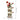 3tier Wooden MDF Stacked Reindeer & Santa christmas Home and Office Décor - 