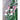 4 pcs Pink Shiny Disco themed medium Sized candy shaped Christmas Tree Ornaments - XMAS TREE ORNAMENTS