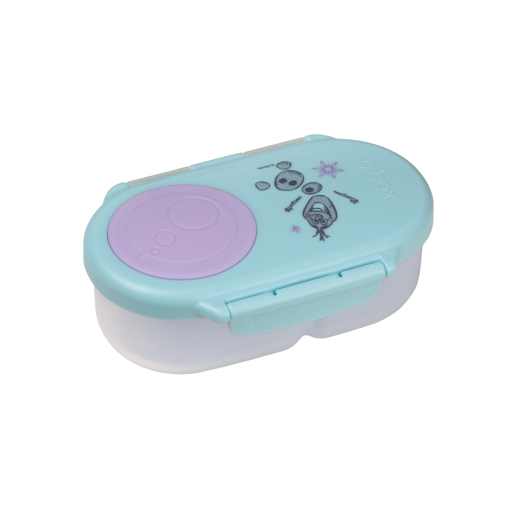 b.box Frozen Snackbox for Kids - Leak-Proof, 2 Compartments & Easy to Carry - Multicolor