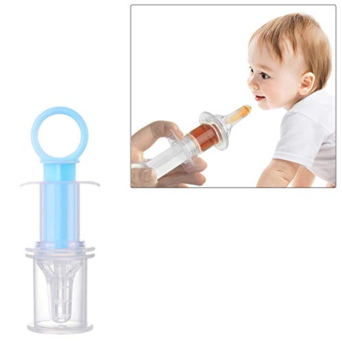 Safe-O-Kid, Silicone Liquid Medicine Feeder Dropper with Box- Blue (Pack Of 1)