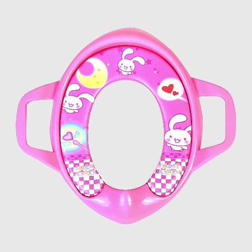 Safe-O-Kid, Soft Cushioned Potty Seat-Pink (4-36 Months)