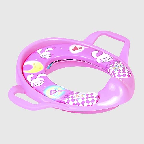 Safe-O-Kid, Soft Cushioned Potty Seat-Pink (4-36 Months)