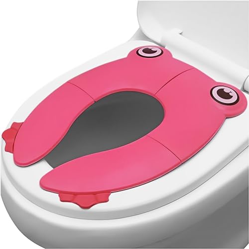 Safe-O-Kid- Portable Foldable Potty Seat- Pink (Pack of 1)