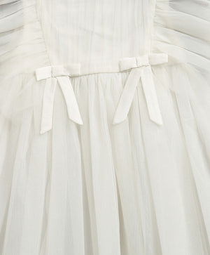 Sweetlime By AS Little Angel White Party Dress- White - The Mom Store