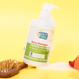 Earthbaby Baby Shampoo with 96.19% Natural Origin (275ml) - The Mom Store
