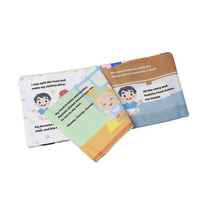 Pik A Boo Baby Mealtime Cloth Books | Fun Feeding Adventures - The Mom Store