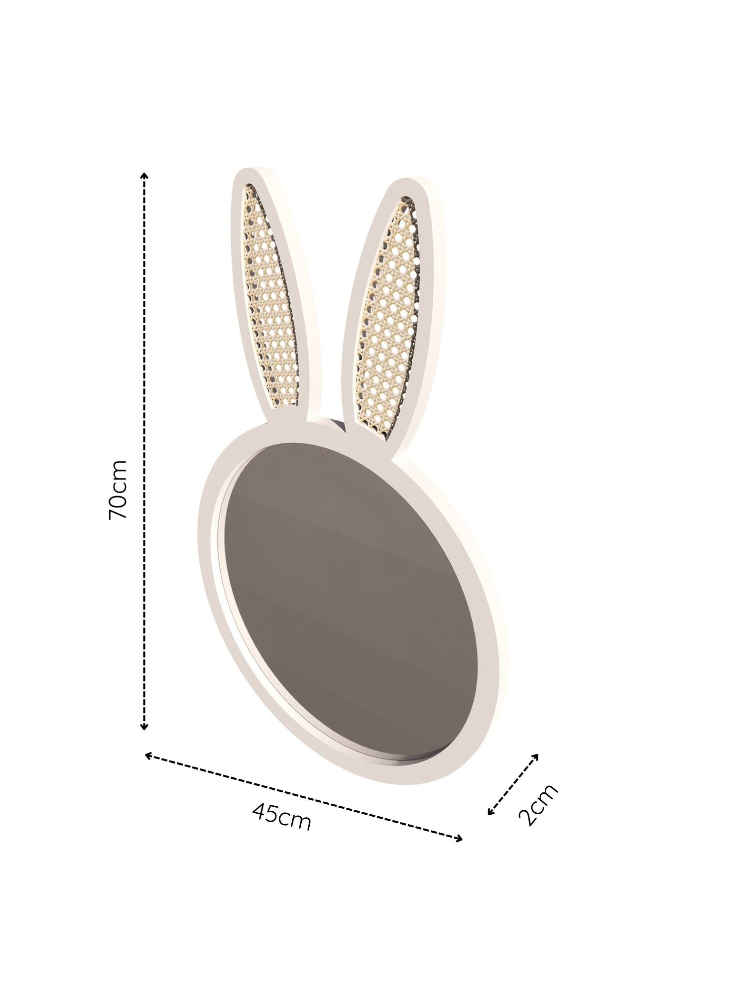 W&R Bunny mirror