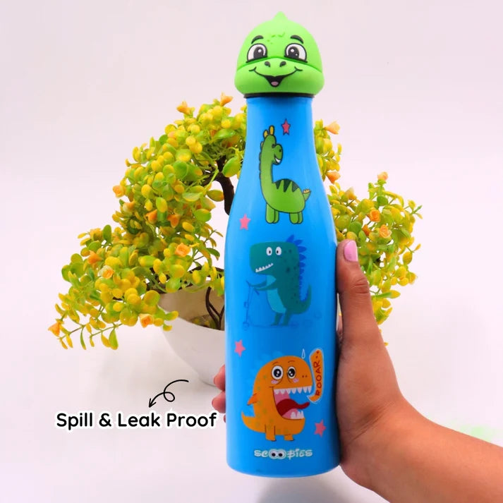 Scoobies Dino Head Stainless Steel Bottle
