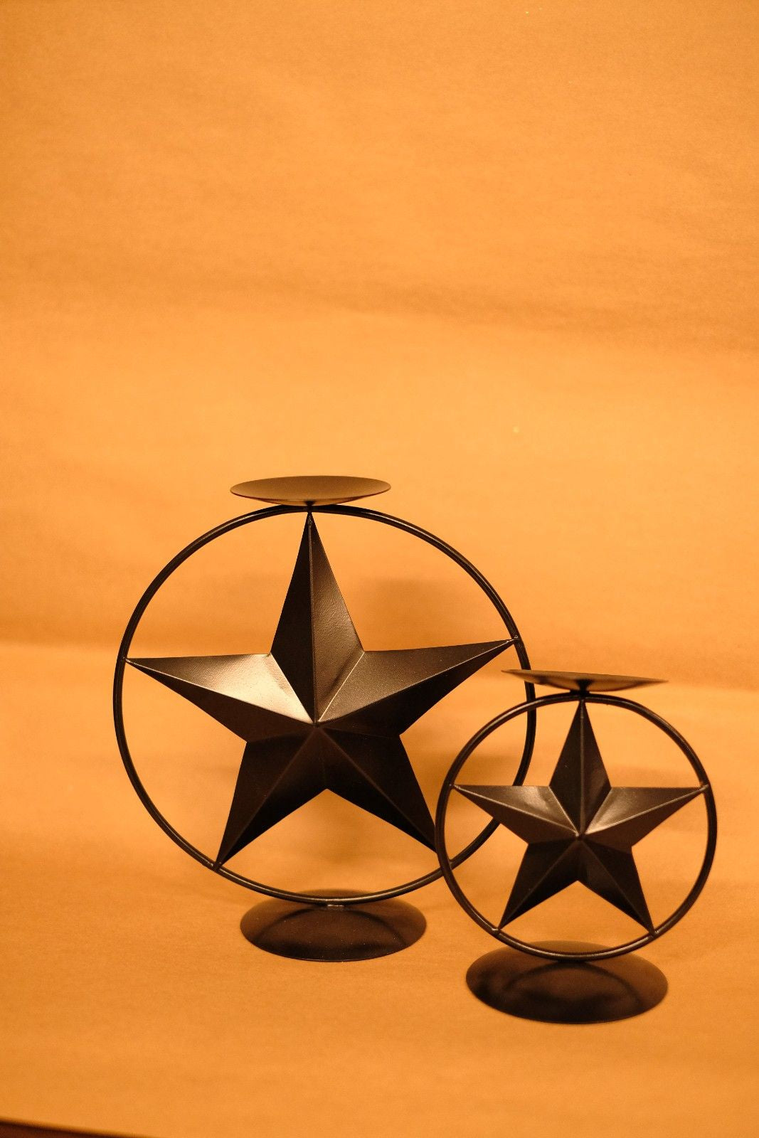 Swen CLARA, pack of 2  Star Ring Tealight Holders by SWEN