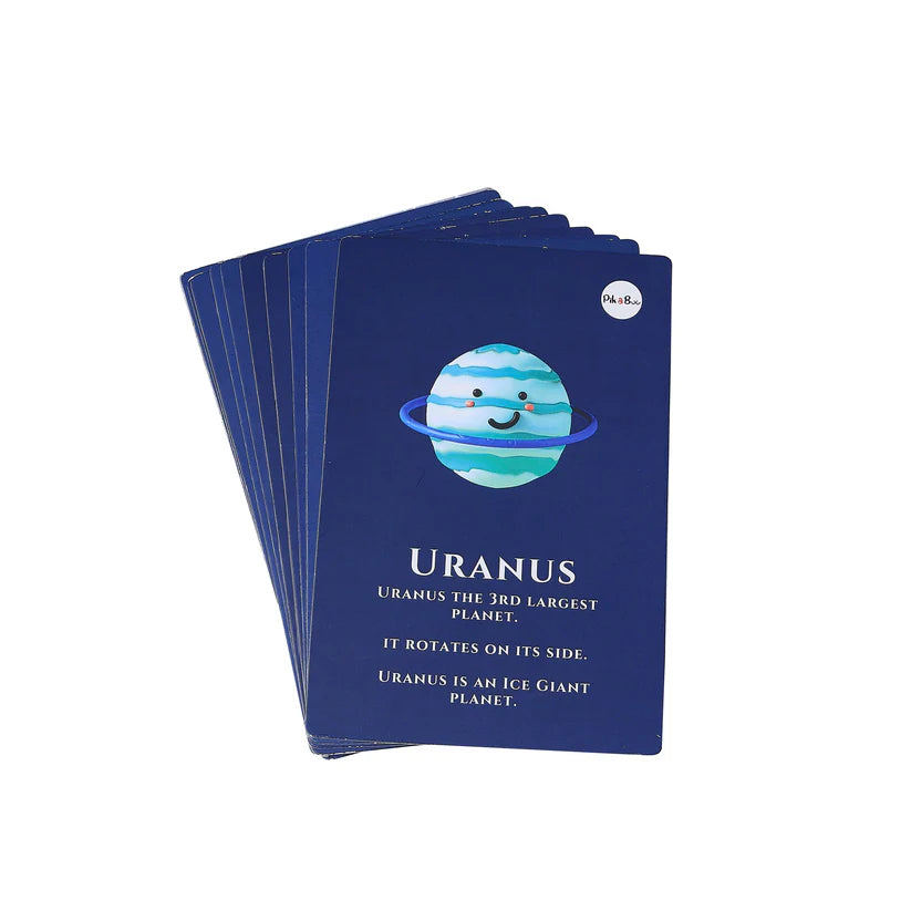 PiK A BOO Solar System Flash Cards – Colorful & Educational | Early Learning