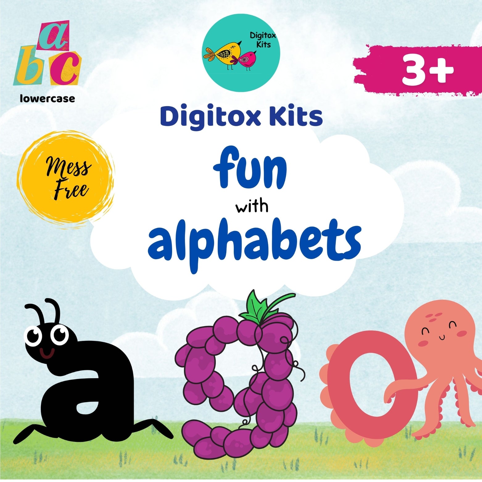 Digitox Kits Fun with Alphabets Lowercase