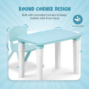 Happy Bear Kids Study Table & Chair Set (2-6 Years) - The Mom Store