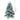 5 feet Snowy Large Leaves Artificial Christmas Tree Christmas Décor - Christmas