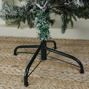 5 feet Snowy Large Leaves Artificial Christmas Tree Christmas Décor - Christmas