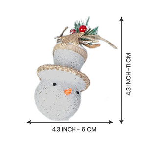 5 pcs Double Glitter Jute themed Christmas Tree Ornaments - XMAS TREE ORNAMENTS