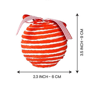 5 pcs Red Candyland themed big size Christmas Tree Ornaments - XMAS TREE ORNAMENTS