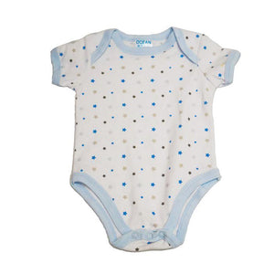 5 Piece Blue Bear 100% Cotton Infant Baby Girl/Boy Clothes Set - Little Surprise Box5 Piece Blue Bear 100% Cotton Infant Baby Girl/Boy Clothes Set