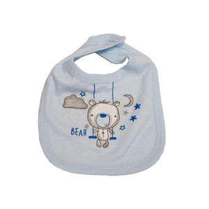 5 Piece Blue Bear 100% Cotton Infant Baby Girl/Boy Clothes Set - Little Surprise Box5 Piece Blue Bear 100% Cotton Infant Baby Girl/Boy Clothes Set
