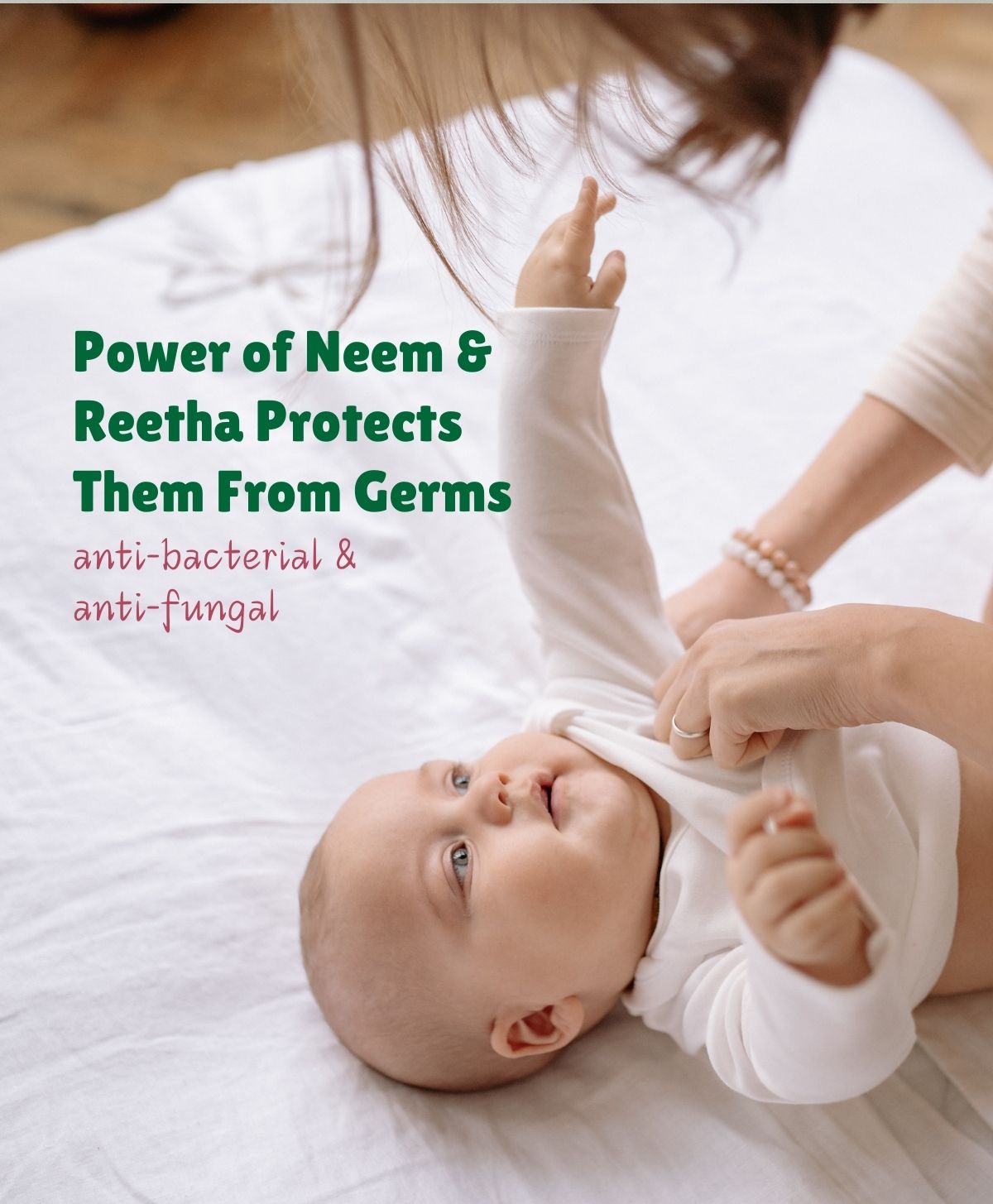 The Indi Mums Reetha, Neem & Lavender Laundry Detergent For Infants 500 ML