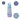 b.box Frozen Tritan Straw Drink Bottle 600ml - Durable, Spill-Proof & Kid-Friendly - Multicolor