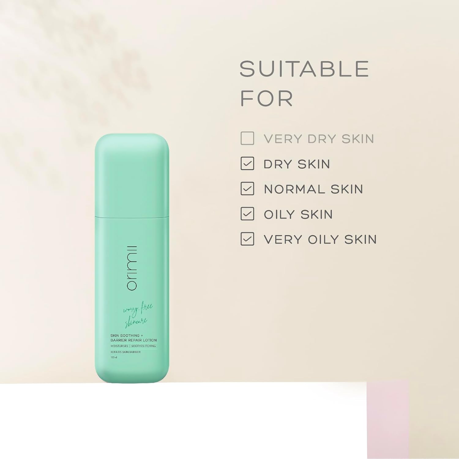 Orimii Body Lotion: Moisturizes Dry Skin, Reduces Irritation, Pregnancy & Breastfeeding Safe
