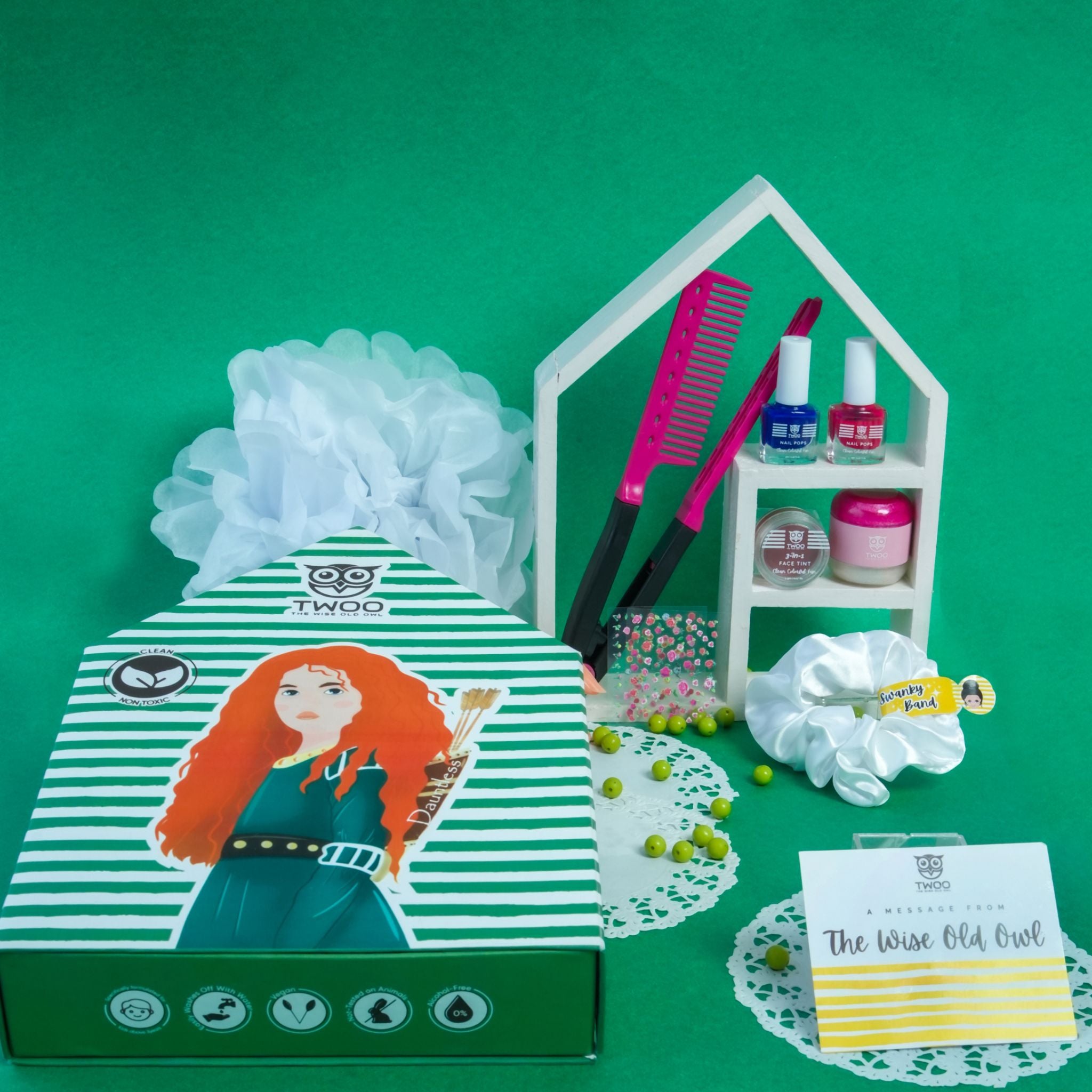 TWOO 8 in 1 Wise Box Beauty Kit for Girls: The Dauntless Wise Box