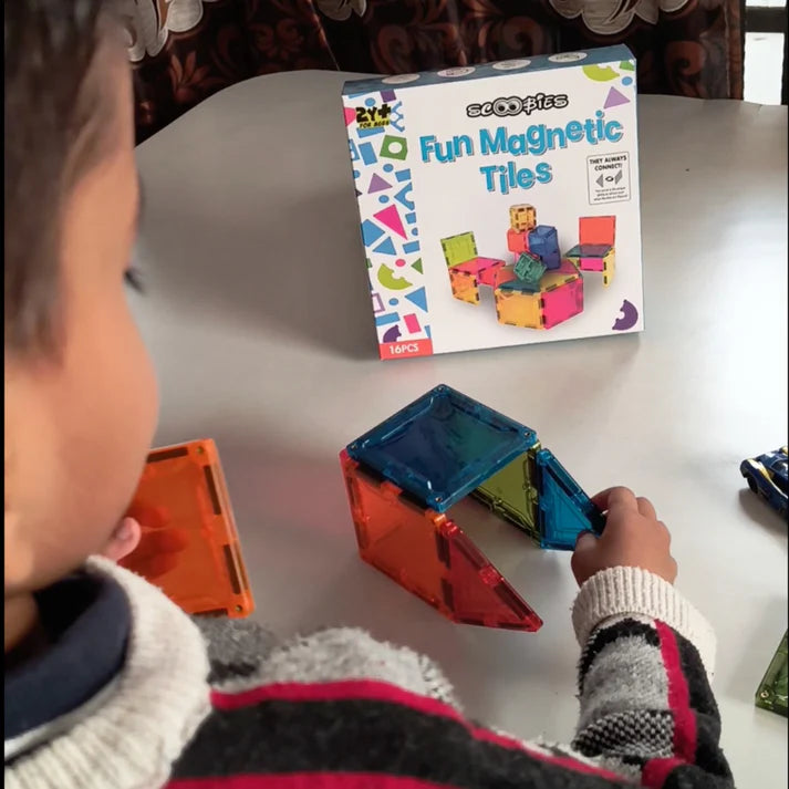 Scoobies Fun Magnetic Tiles