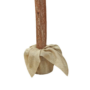 5.8 feet Wooden Bark Christmas Tree Christmas Décor - Christmas