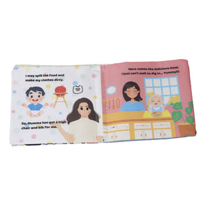 Pik A Boo Baby Mealtime Cloth Books | Fun Feeding Adventures - The Mom Store